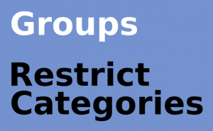 groups-restrict-categories