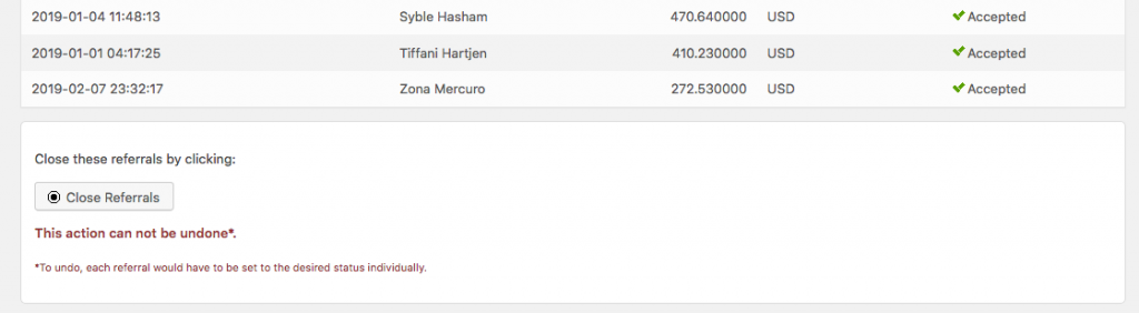 Totals | Itthinx Documentation