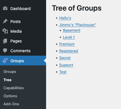 Options | Itthinx Documentation