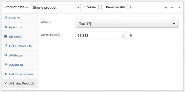 Affiliates Products | Itthinx Documentation