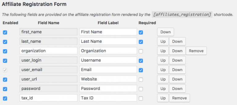 Affiliates Import | Itthinx Documentation